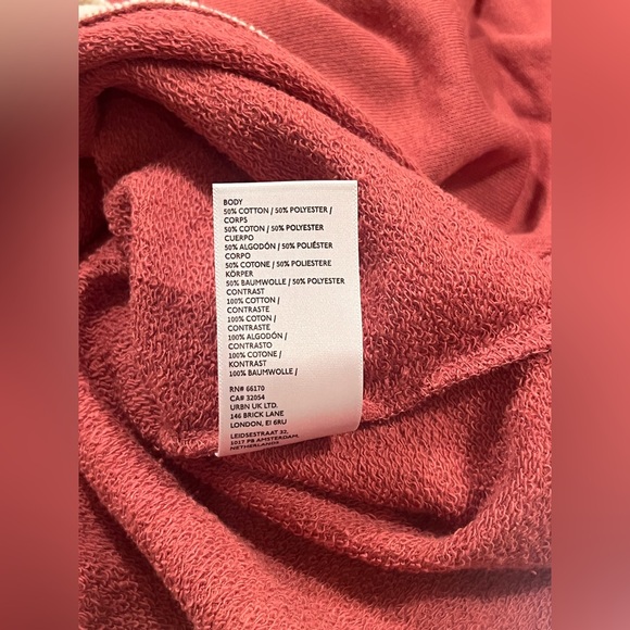 NWOT Free People Classic Crew Colorblock Sweatshirt - Picture 14 of 14